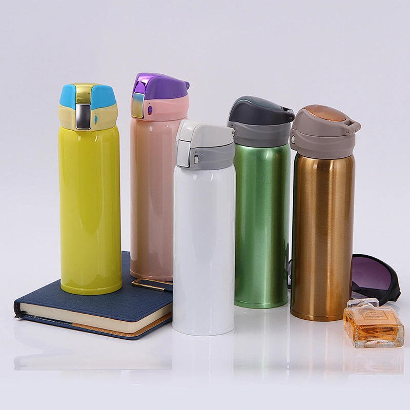 2018 Wholesale coffee vacuum insulation cup with Bounce cover for travel