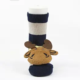 Autumn Winter wholesale kids manufacturers Newborn non slip floor lovely cartoon cat bear coral velvet Baby shoe Socks
