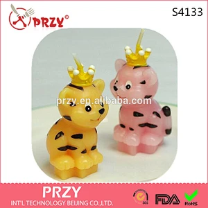 S4133 PRZY Tigers die innovative silicone mold candles, handmade soap mold suppliers in China