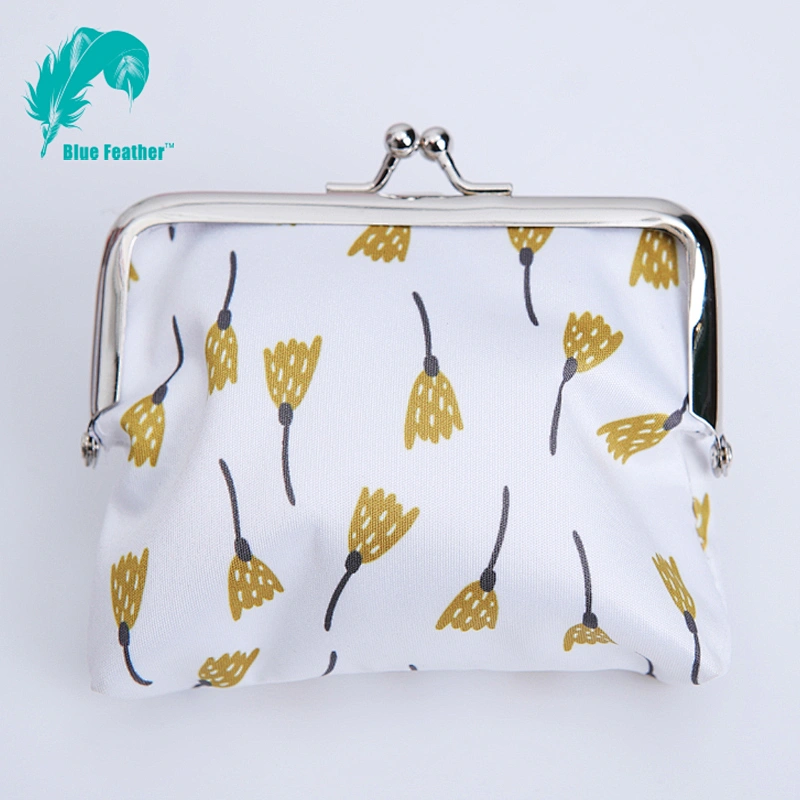 Classical pu leather material jewelry ring keychain chinese style coin purse