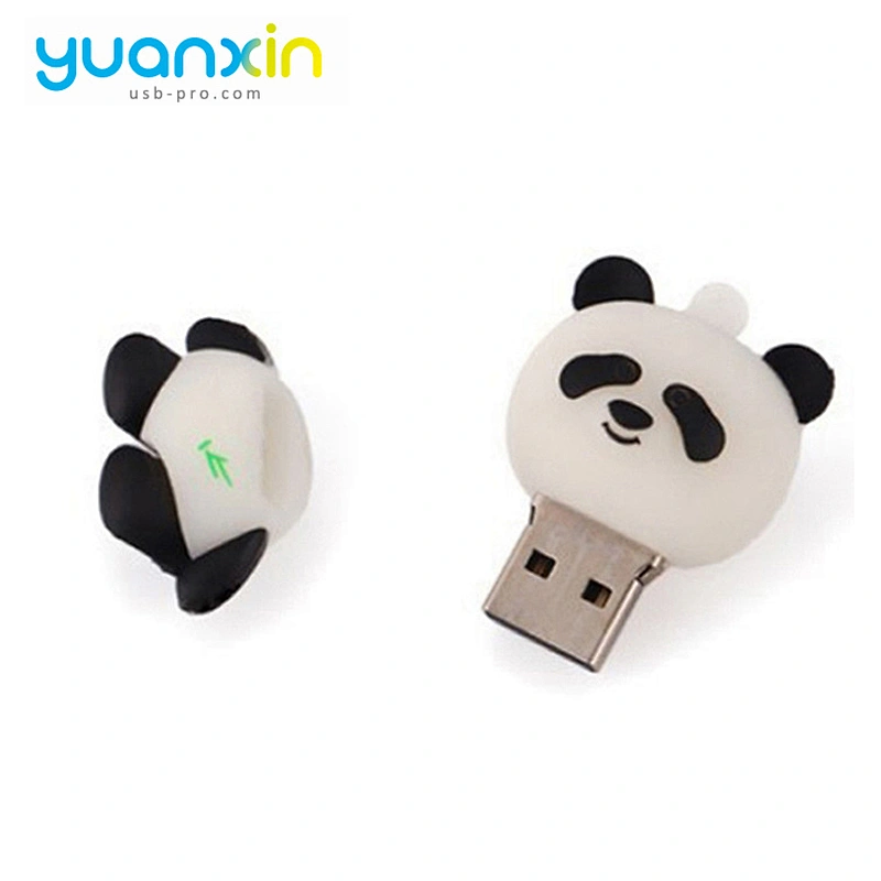Panda Shape 3D Pvc Material Wholesale Pendrive 8Gb 32Gb