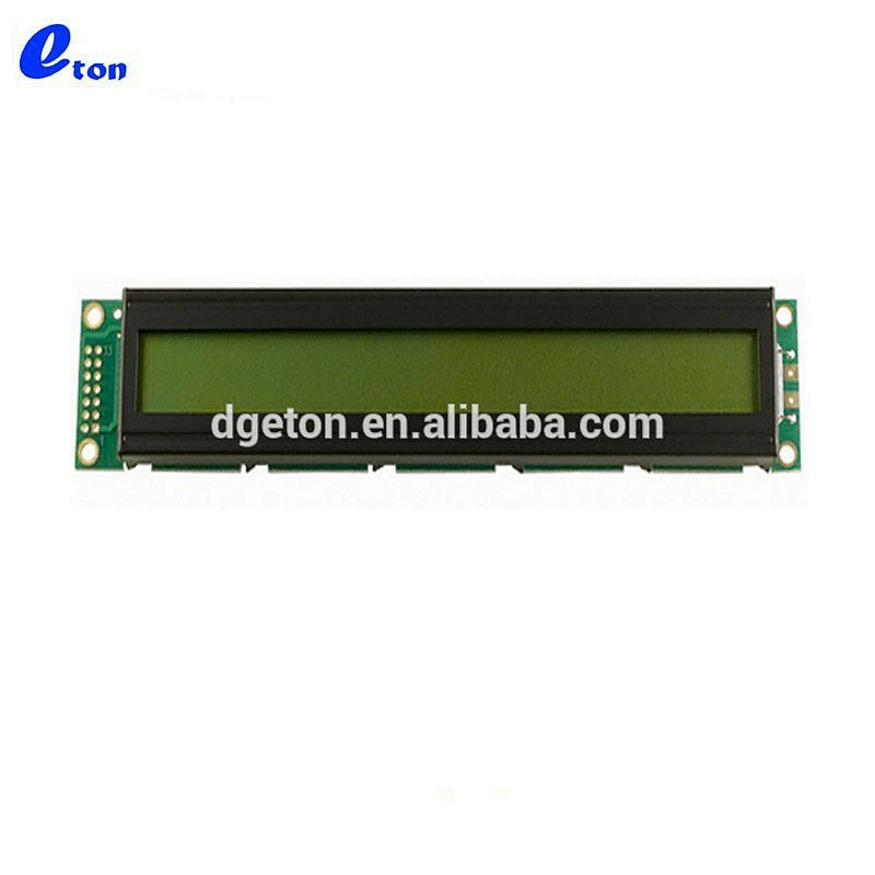 GREEN LED BACKLIGHT LCD MODULE 20X1 for consumption electronics