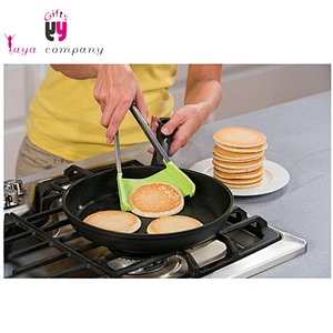 Heat Resistant Stainless Steel Handle Kitchen Silicon Spatula For Cooking
