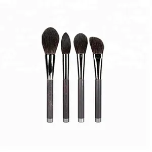 Customized Logo Magnet 8pcs Makeup Brush Set With Wood Handle