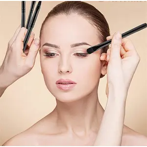 7pcs small professional makeup Brushes set for Foundation Concealer Lip Eyebrow Eyeline Eye shadow Cosmetics