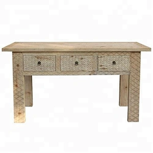 wood coffee table antique style wooden cabinet antique reproduction furniture wholesale with three drawers