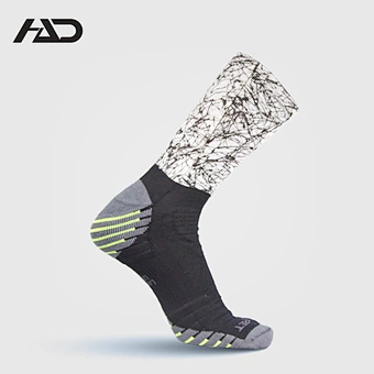 sublimation polyester athletic basketball socks