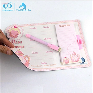 Fridge magnet notepad magnet printed sticky memo pad