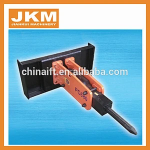 Infront skid steer loader tractor hydraulic rock breaker for sale
