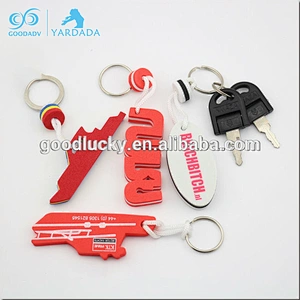 China factory supply eva foam key chain eva key chain