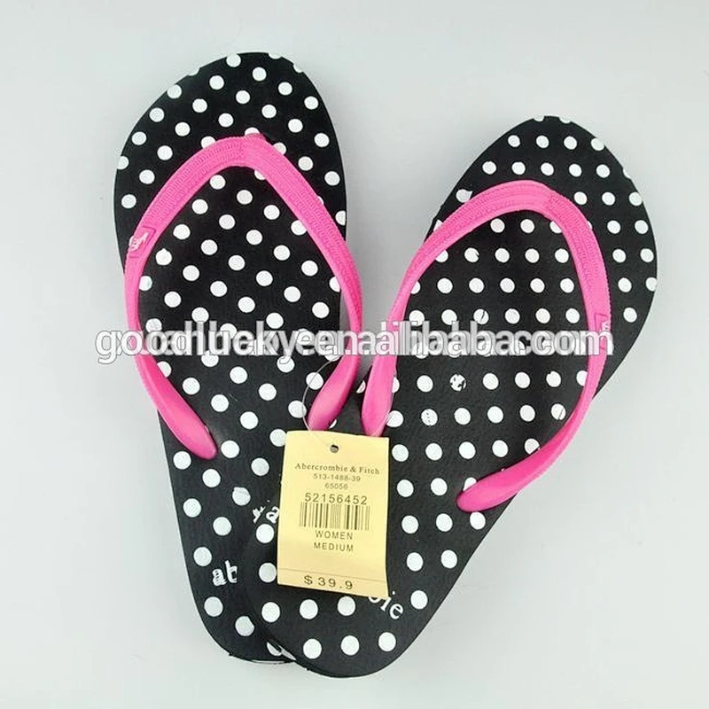 2015 wholesale beach eva embossed women flip flop