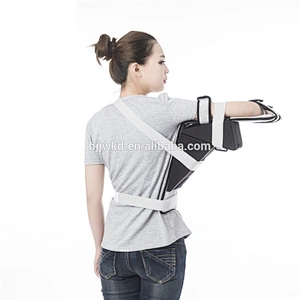 Functional Black Orthopedic Arm Brace with Shoulder Abduction Brace