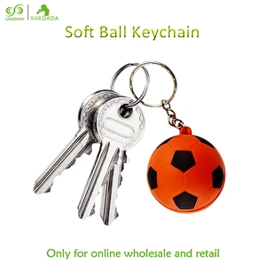 Color PU Keychain pendant, high quality springy children's toys, wallet, car accessories, advertising promotional gifts in stock