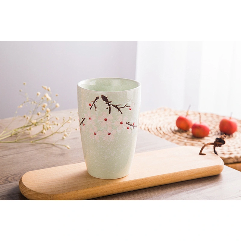Customized Logo Ceramic Water Cup Porcelain Coffee Milk Mug Wholesale Quality Tea Cup