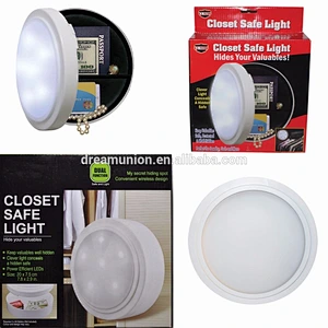 Concealed Safe Closet Light Hidden Secret Security Stash New Diversion