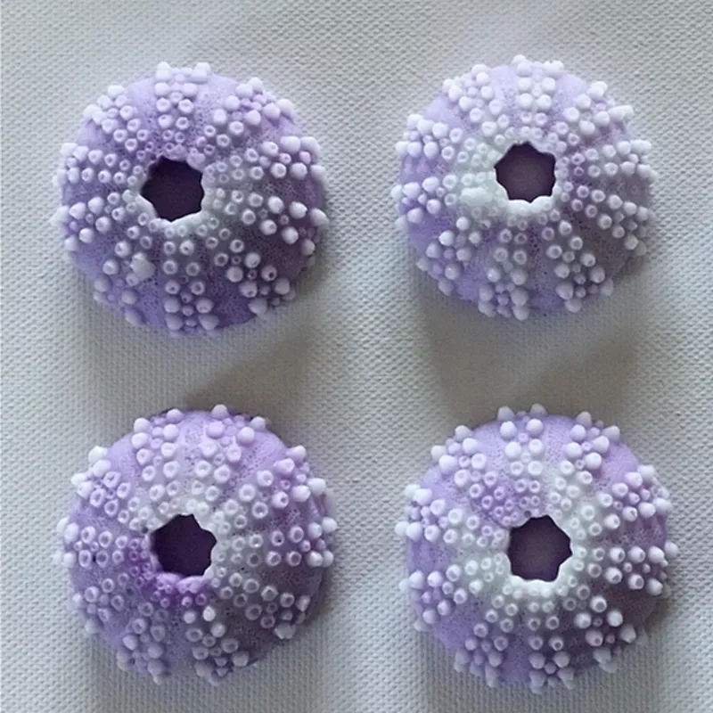 Sea Urchin Silicone Soaps mold, Beach Theme Series