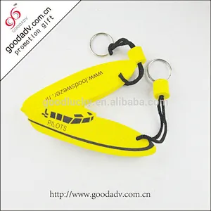 high quality cheap price EVA key chains custom logo/color/shape key fobs