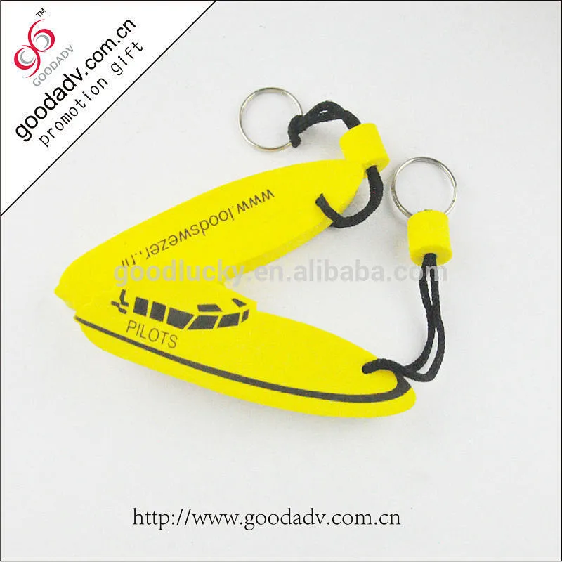 high quality cheap price EVA key chains custom logo/color/shape key fobs