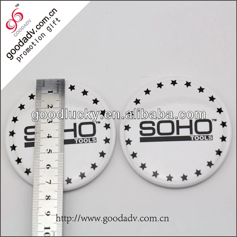 2017 full color printed metal tin small mini purse mirror