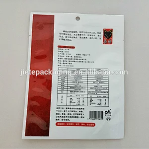 Customized design printing plastic vacuum snack PE packing bag
