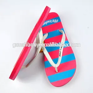 China manufacturer Hot sale fashion ladies eva flip flops