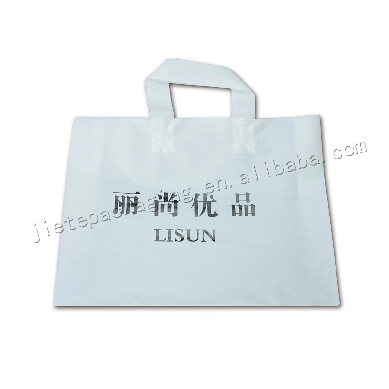 Customized stand up transparent plastic pe beer carry bag