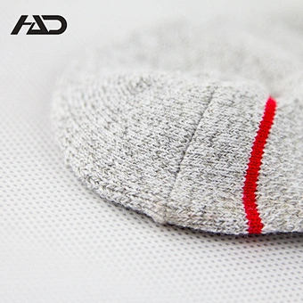 cotton non slip jacquard half terry sport socks