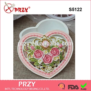 S5122 resin mold silicone Jewelry Box mold high quality 3D silicone molds