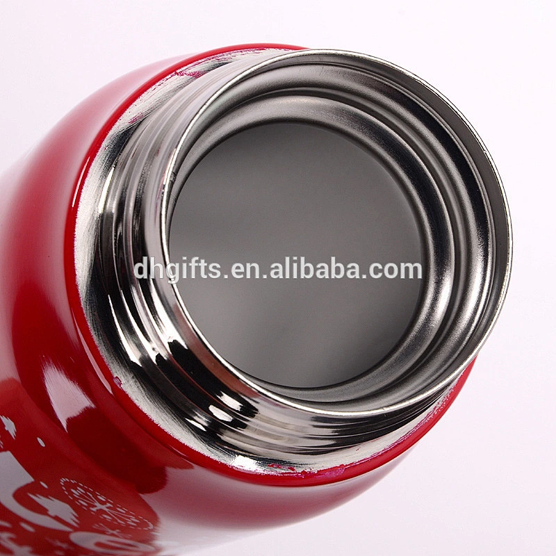 Good Quality 500 ml Christmas Style Colorful Vacuum Cup Stainless Steel Water Bottle Vacuum Flask