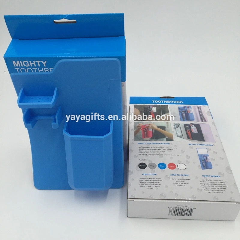 New design silicone toothbrush holder
