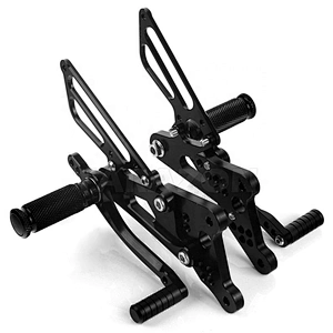 CNC aluminum adjustable motorcycle rear sets footrests for YZF R1 R6
