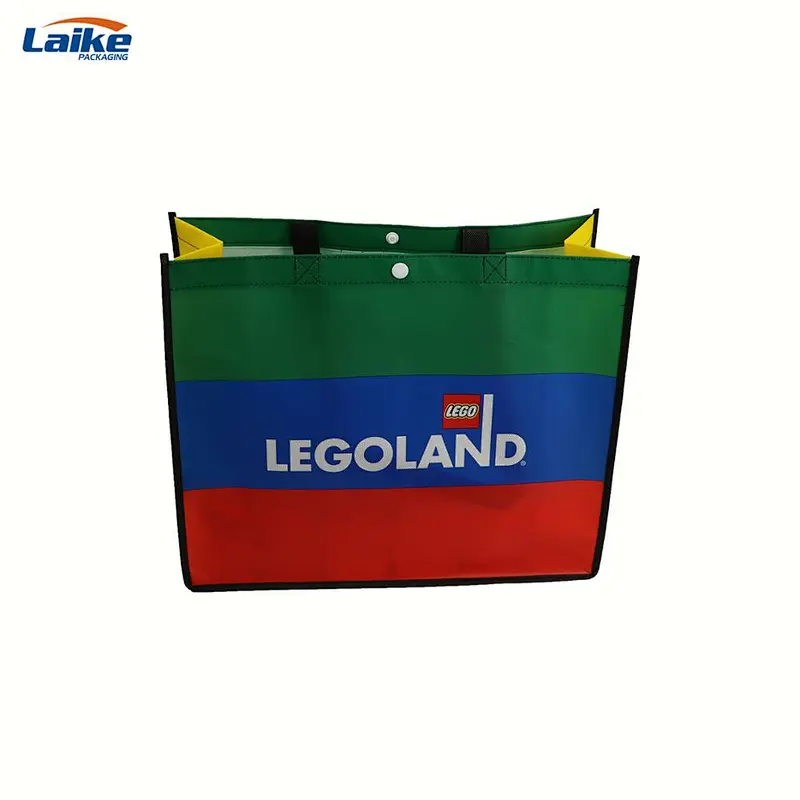 Factory Price Custom High Quality Laminated  Gift supermarket Packing PP Non Woven Bag Shopping