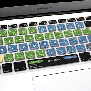 OEM traktor kontrol s4 shortcut keyboard covers Silicone Russian Keyboard laptop skin Dust Covers for macbook air keyboard skin