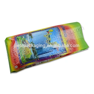 20kg customized bopp laminated pp woven rice packaging bag export to Dubai