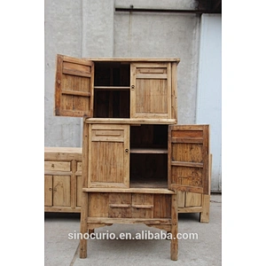 2017 Chinese antique wardrobe cabinet