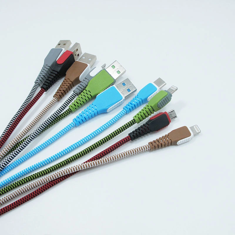 Top quality fast speed nylon braided cable micro usb cable for Android