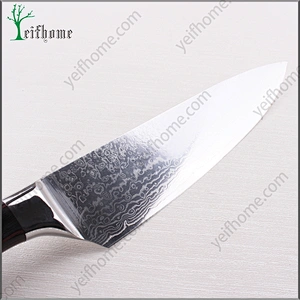High Quality Lasting damascus kitchen knife