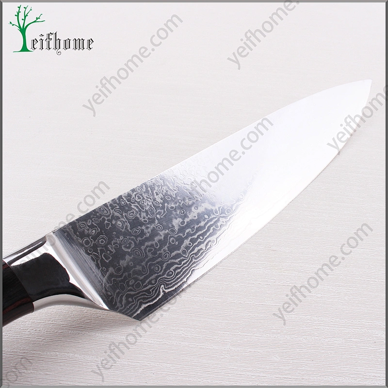 High Quality Lasting damascus kitchen knife