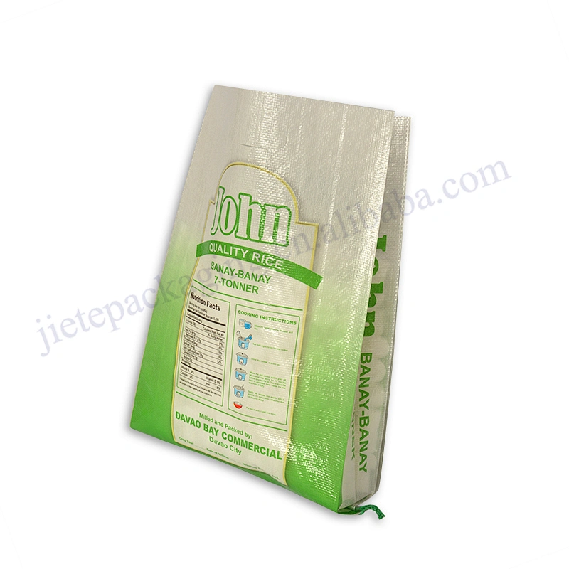 Wholesale 5kg bopp laminated pp woven bulk rice packaging bag