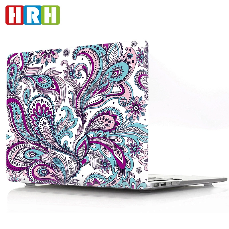 Paisley Flower pattern custom hard laptop case hard shell laptop case for macbook air 13 15 Touch Bar
