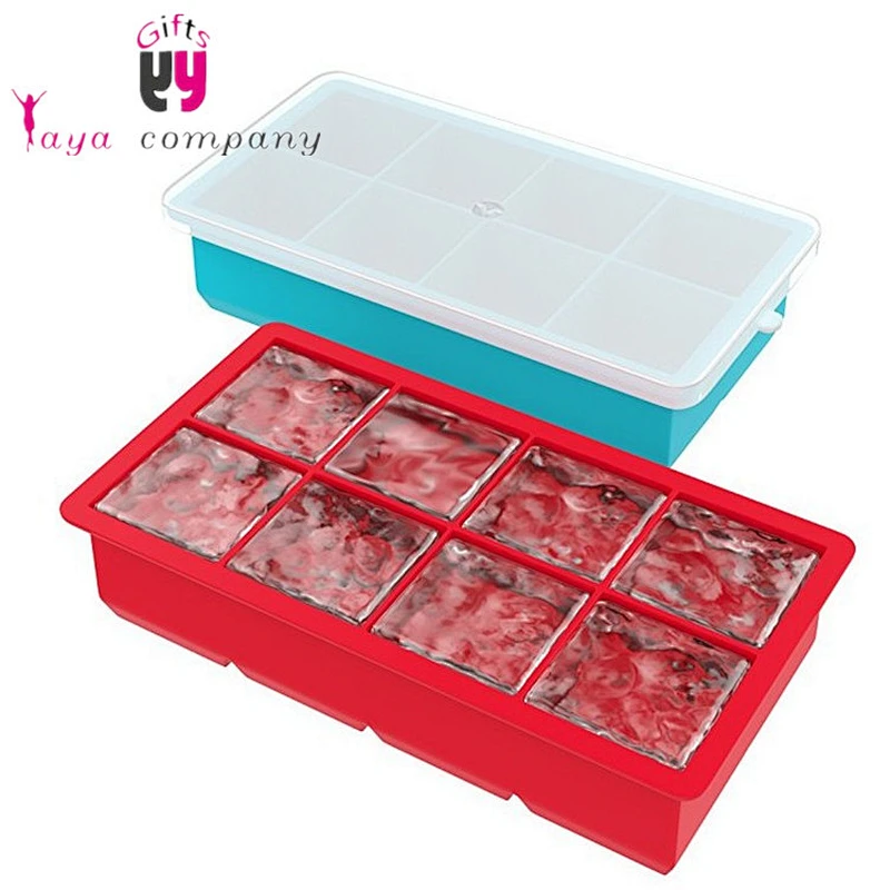 2016 new design silicone ice cube tray