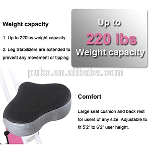 sports entertainment high quality magnetic exercise bike pvc outdoor mat