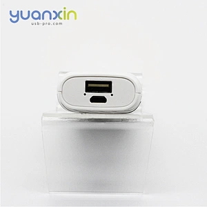 Specializing in the production 4000Mah Multiple Colour Plastic Single Usb Interface Power Bank