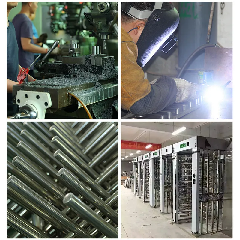 Factory Direct Low Price Stainless Steel Access Control Full height Turnstile