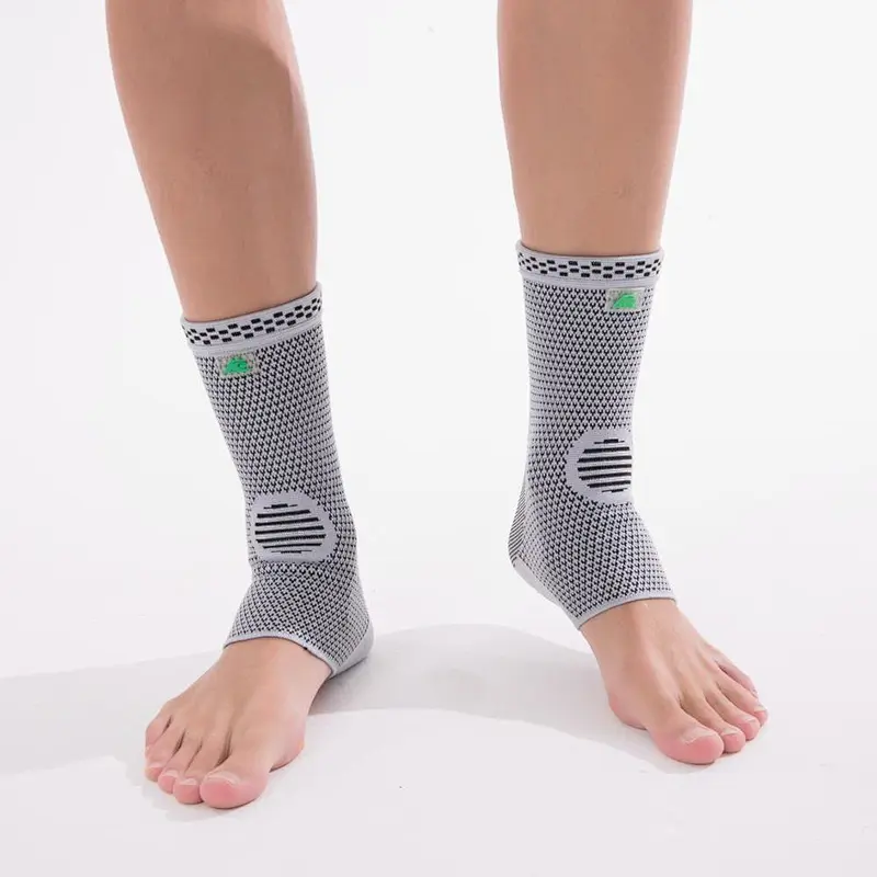 bamboo fiber four way elastic comfortable ankle brace compression sleeve