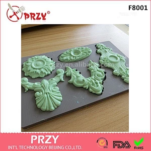 PRZY cute Fondant Mould silicone chocolate Mold fondant silicone molds for cake decorator