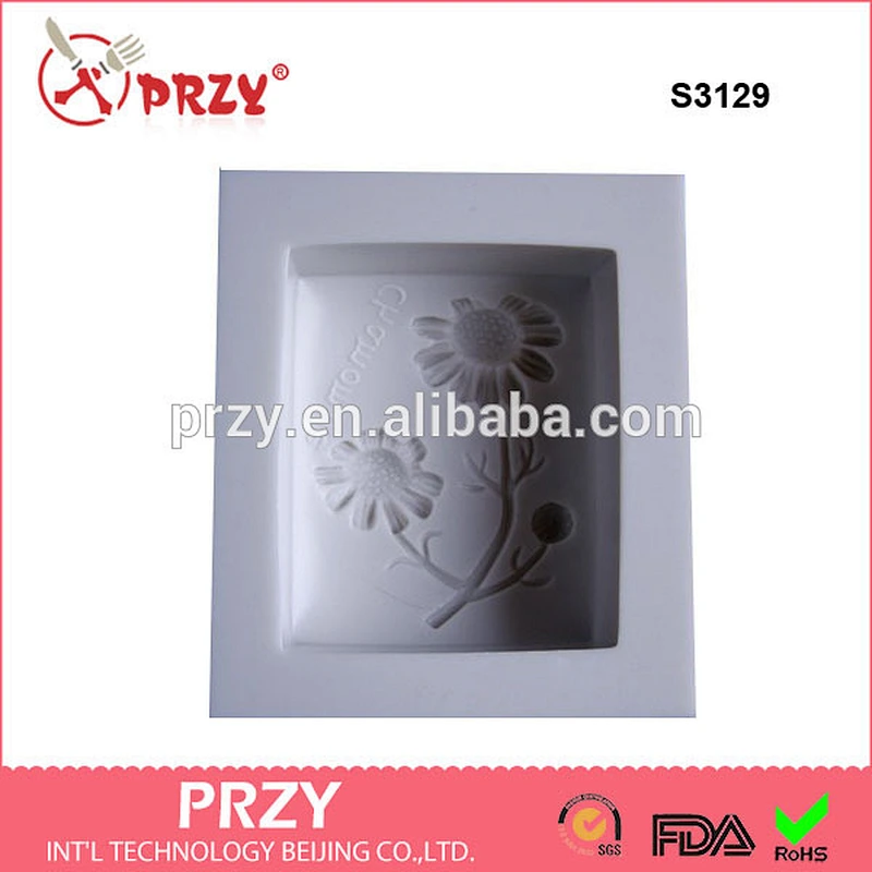 S3129 Chamomile Silicone Soap Mold flower shape silicone mold