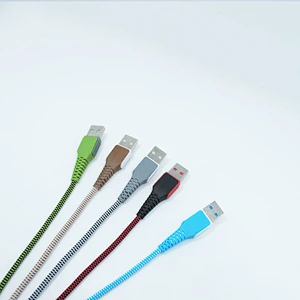 Top quality fast speed nylon braided cable micro usb cable for Android