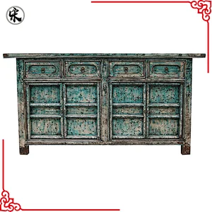 chinese recycled wood oriental furniture in living room