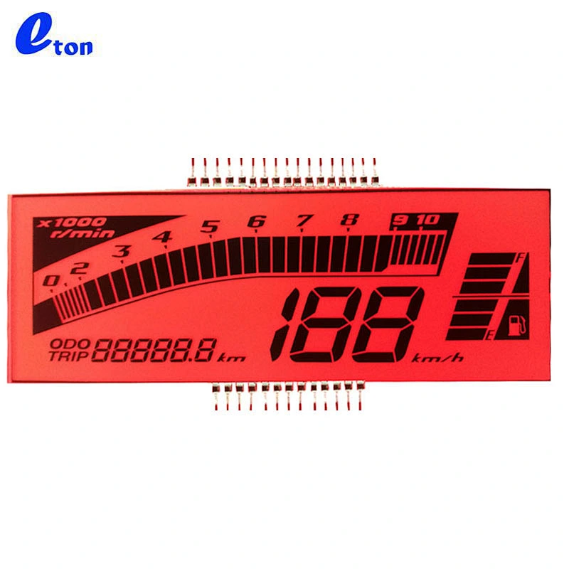 Custom digit segment lcd display transparent lcd module